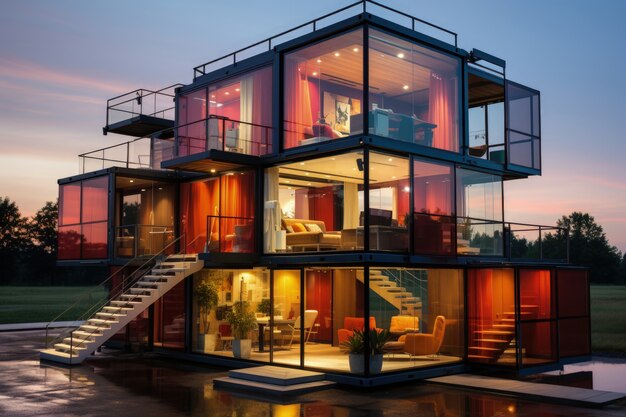 Exploring the Benefits of Sustainable Living with Luxury Container Homes